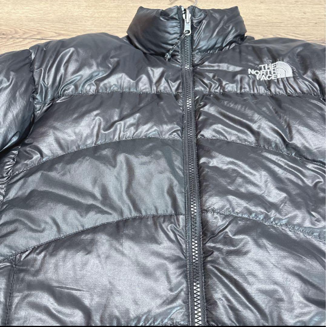 k141 ノースフェイス　ダウンジャケット　サミットシリーズ　ブラック　S 軽量