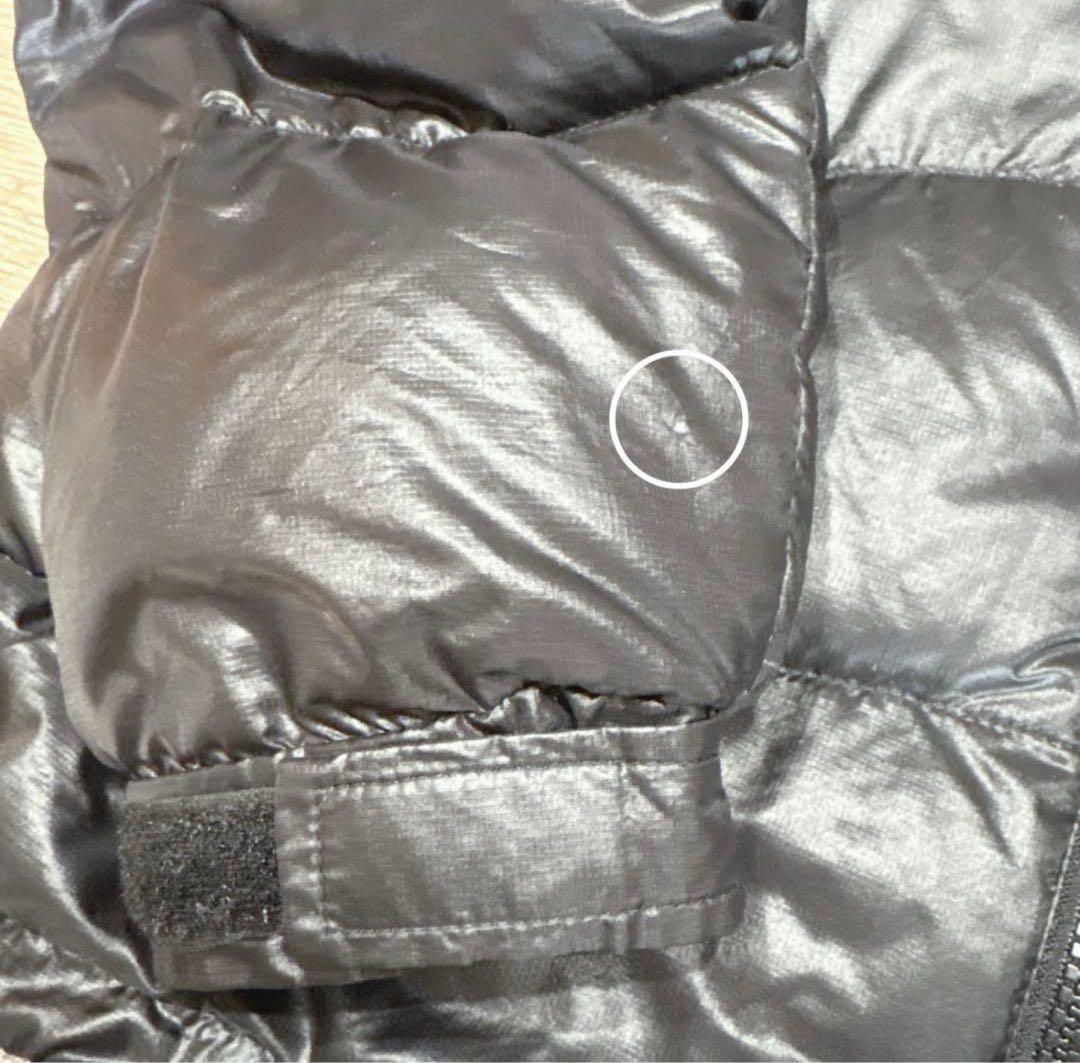 k141 ノースフェイス　ダウンジャケット　サミットシリーズ　ブラック　S 軽量