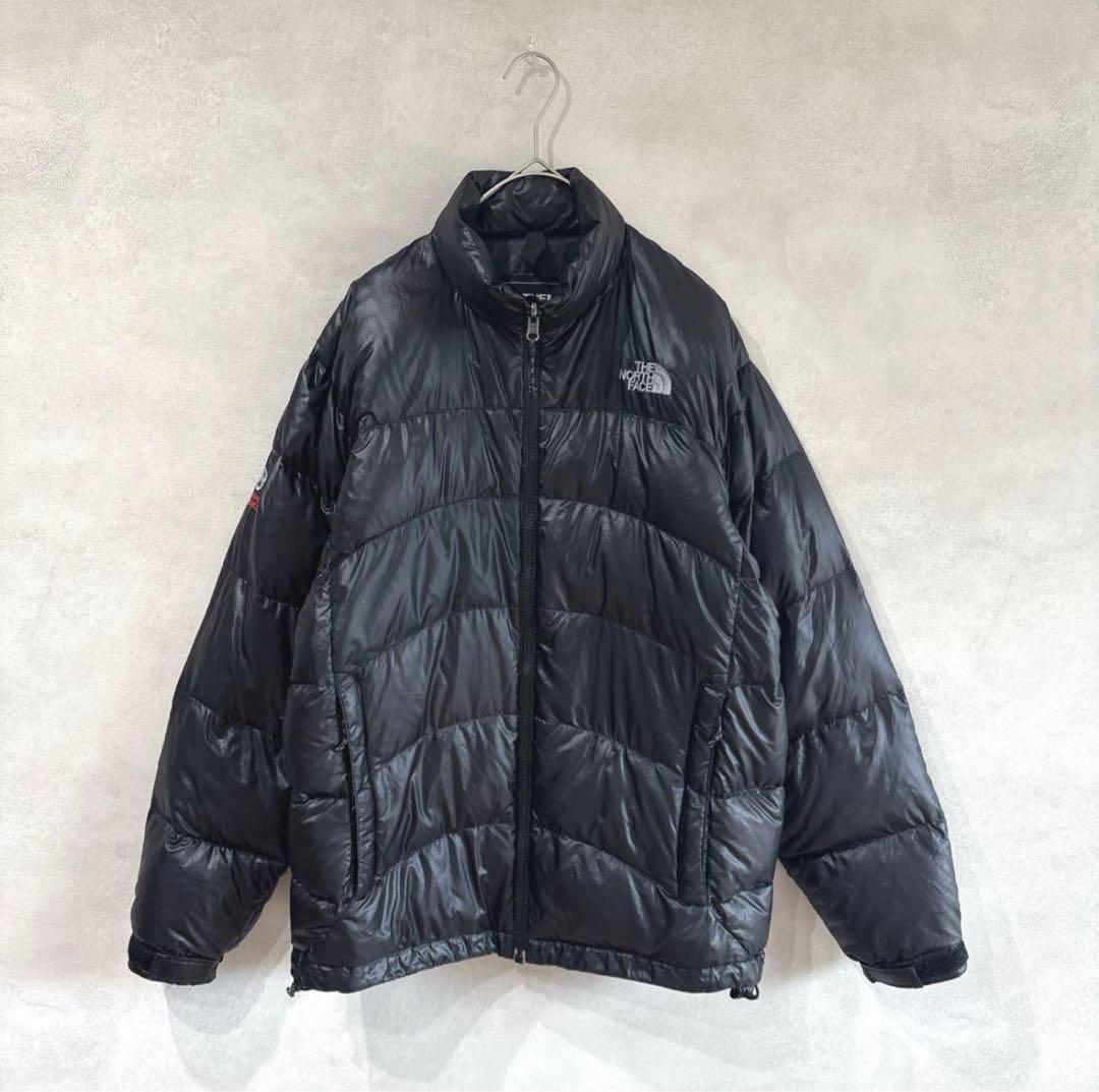 k141 ノースフェイス　ダウンジャケット　サミットシリーズ　ブラック　S 軽量