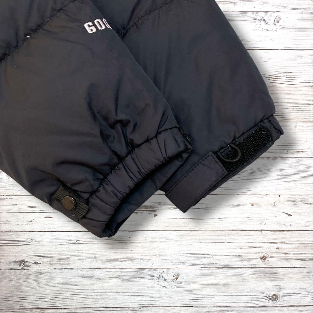 ザノースフェイス ダウンジャケット 刺繍ロゴ 黒 M 1743