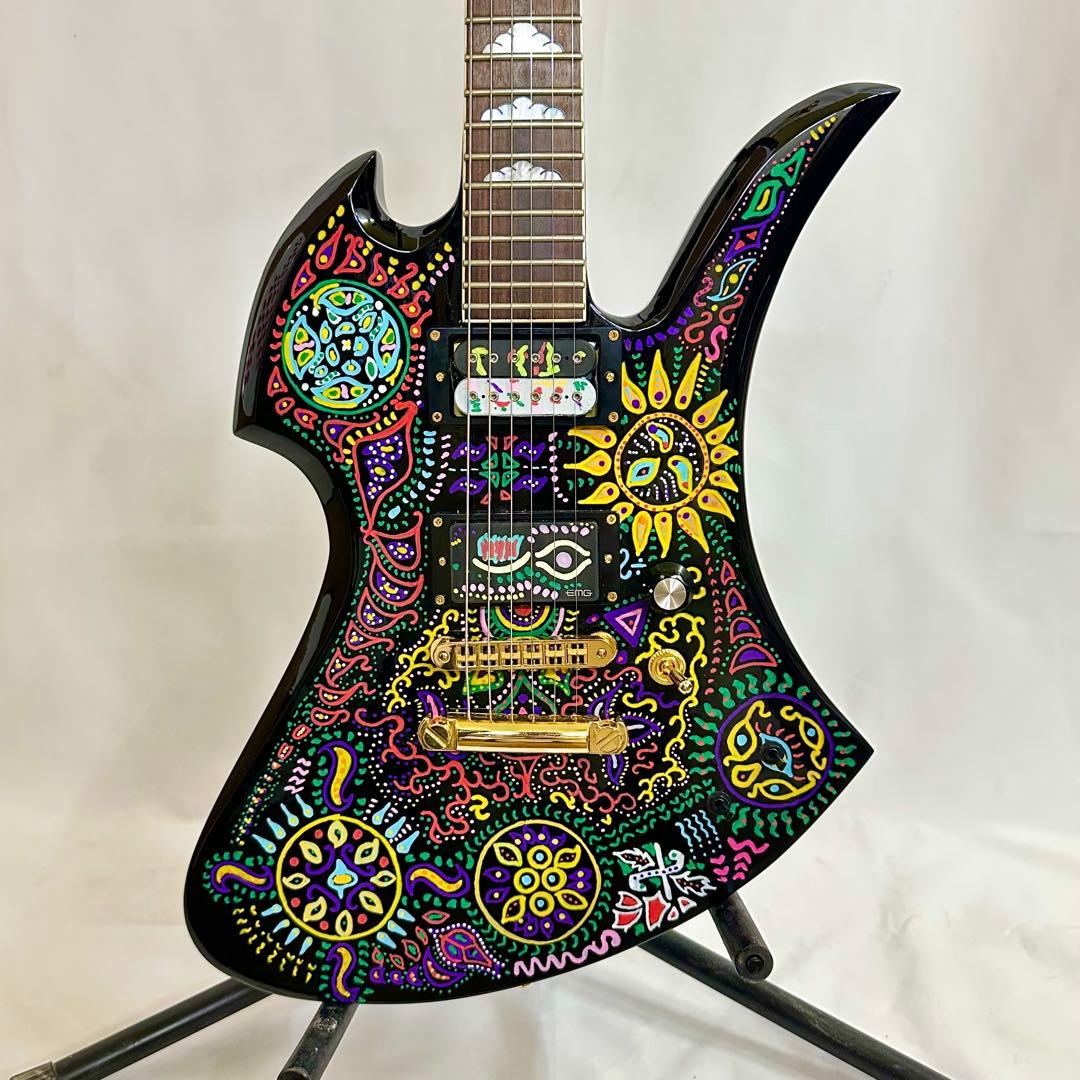 Fernandes/hideモデル再現/モンキーポッド45mm/ドンズバサイケ風