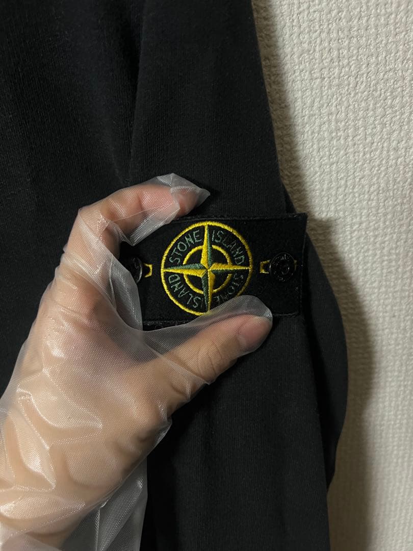 stone  sweat ストーンアイランド　スウェット　黒