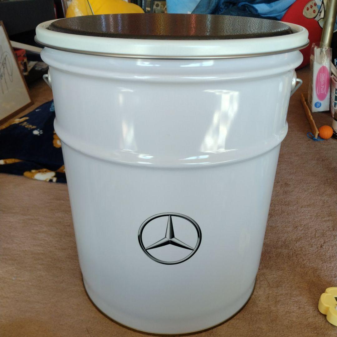 メルセデスベンツ ペール缶 ホワイト 白 - メルカリ