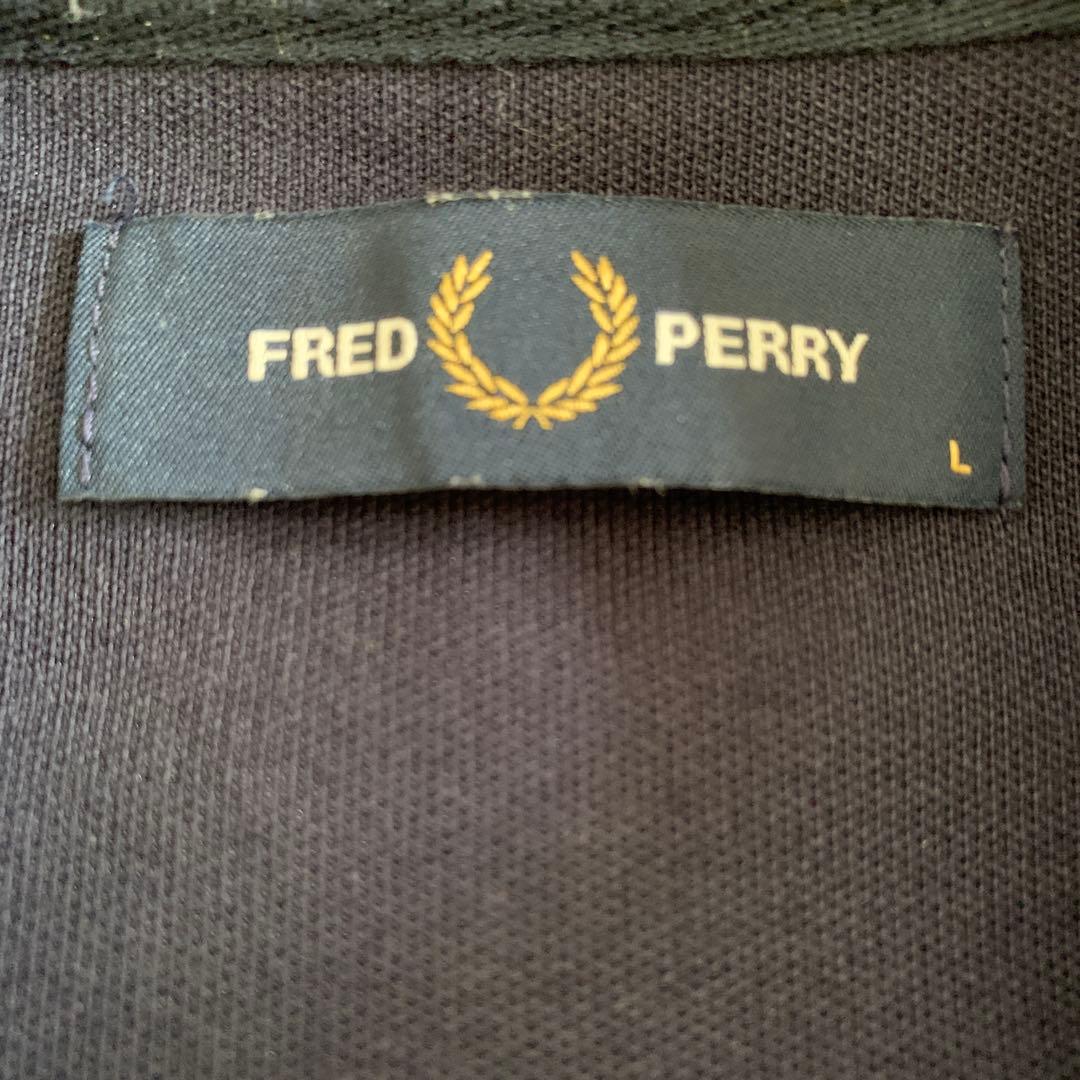 FRED PERRY トラックジャケット　ジャージ　ネイビー　ポルトガル製