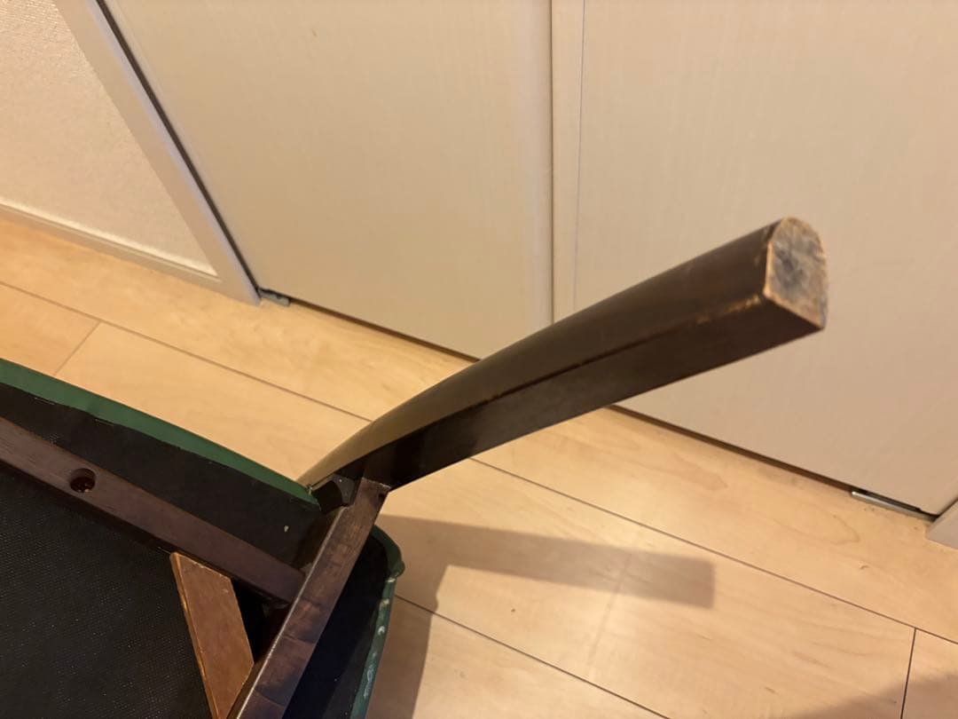 【高級】karimoku Direttore ダイニングチェア 肘付き　グリーン