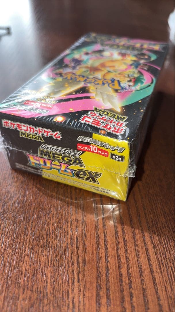 シュリンク付きポケモンカードMEGA ハイクラスパック ドリーム ex 6BOX