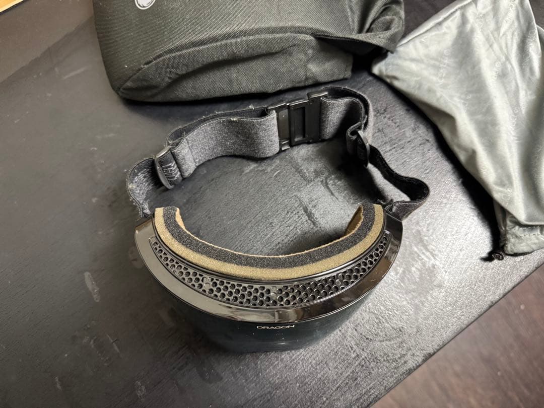 DRAGON ゴーグル pxv ゴールドレンズ 収納ケース付き