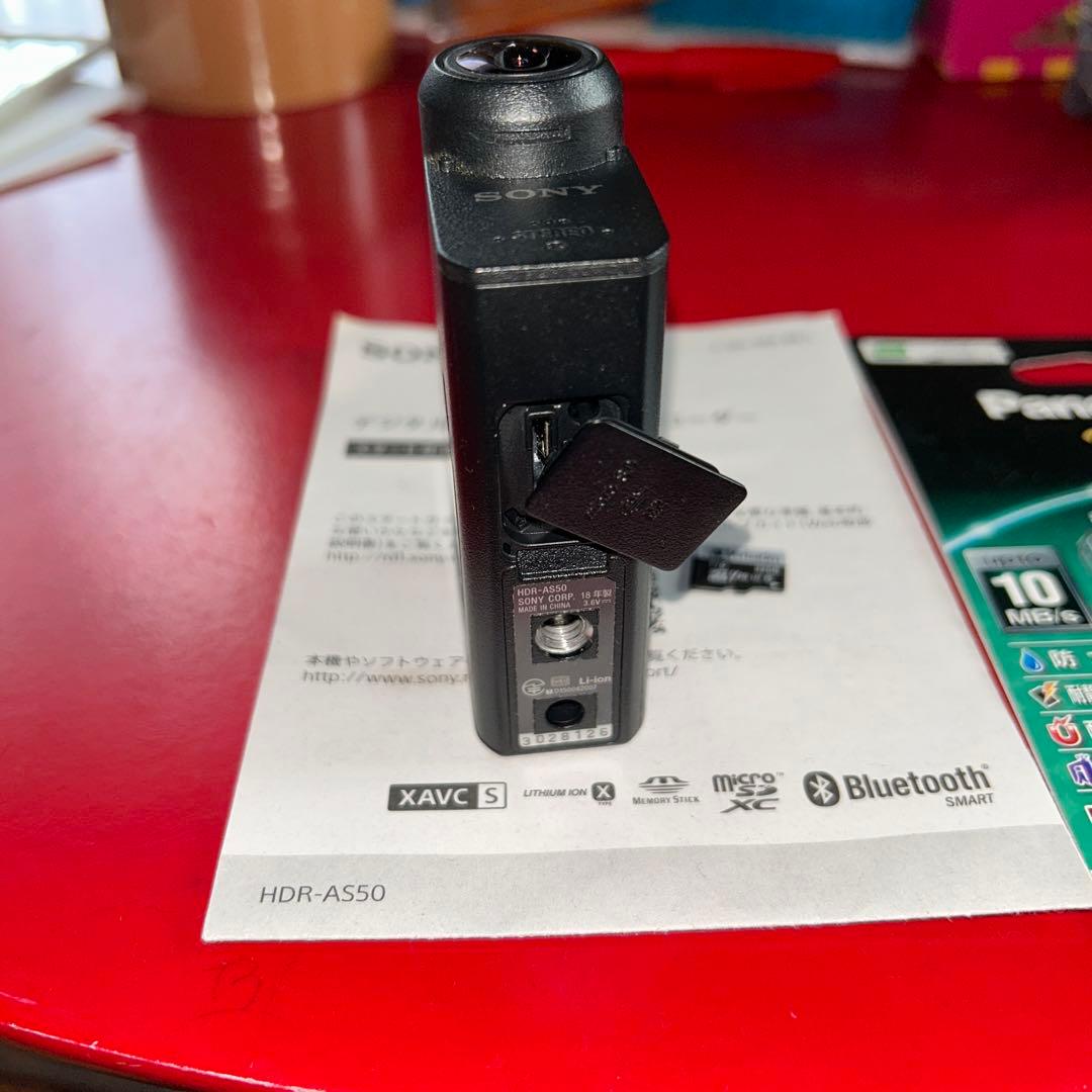 ソニー HDR-AS50 アクションカメラ SDカード付き