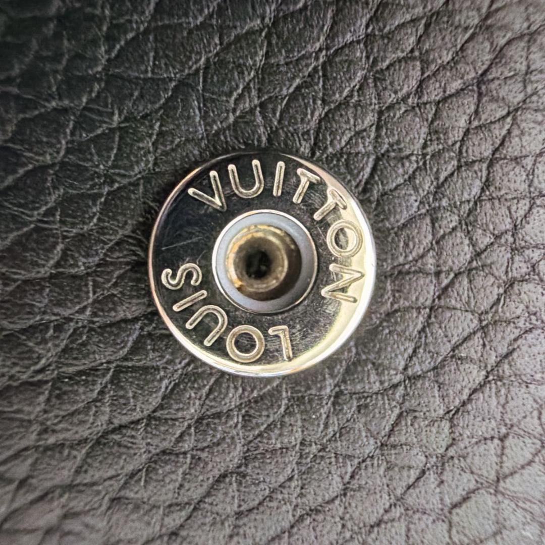 ルイヴィトン ポルトフォイユ・ロックミニ 三つ折り財布 ブラック M63921