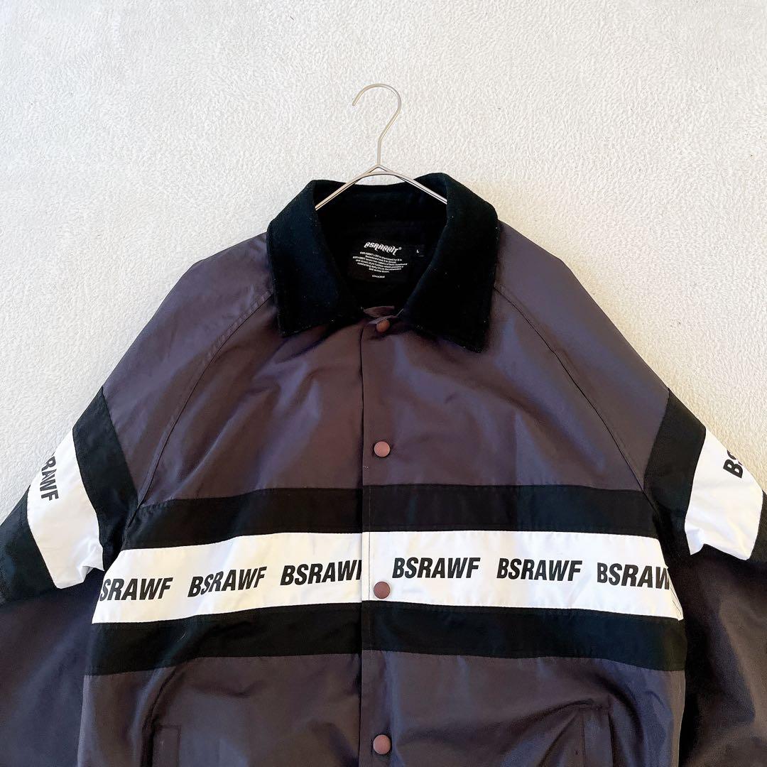 ★BSRABBIT★ライン コーチ ジャケット ナイロン スノーボード 防水 L