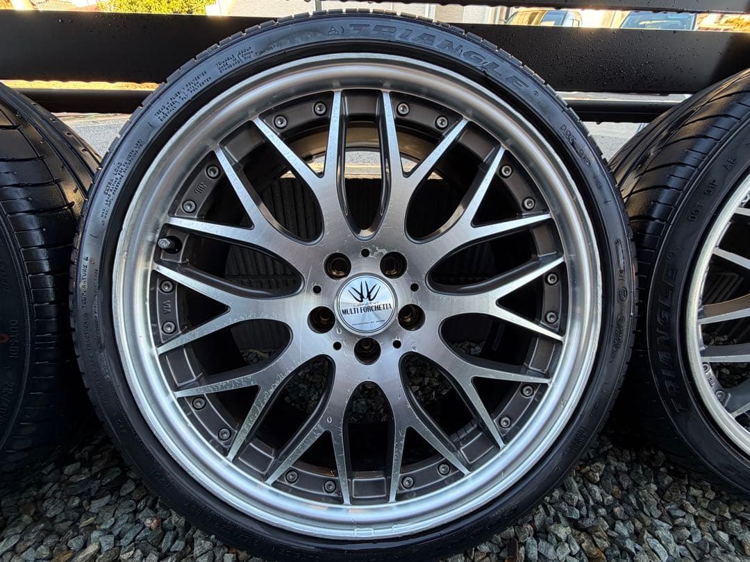 ロクサール　マルチフォルケッタ　18インチ　PCD100×5穴　7.5J