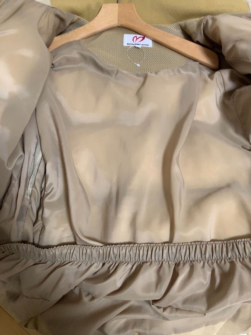 難ありMASTER BUNNY EDITION フード付ダウンジャケットサイズ4