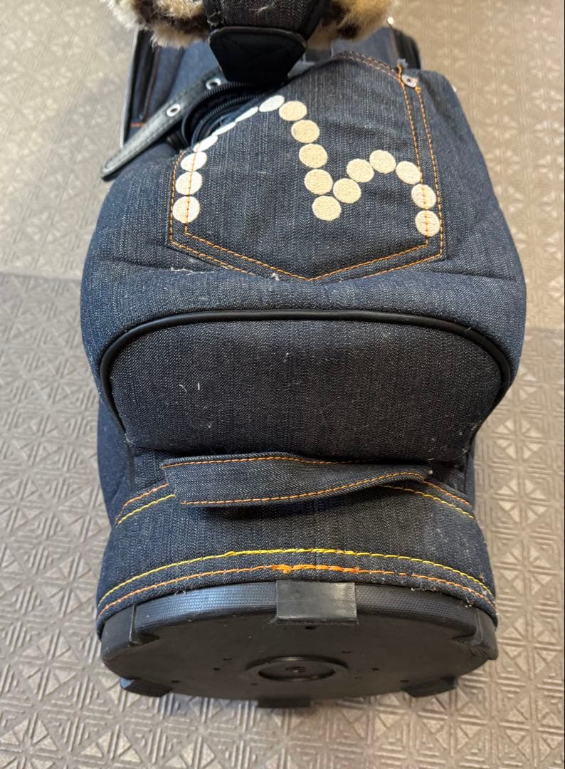 EVISUデニム　キャディバッグ