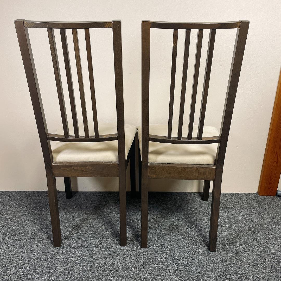 【中古美品】IKEA BORJE ダイニングチェア 2脚　アンティーク 北欧