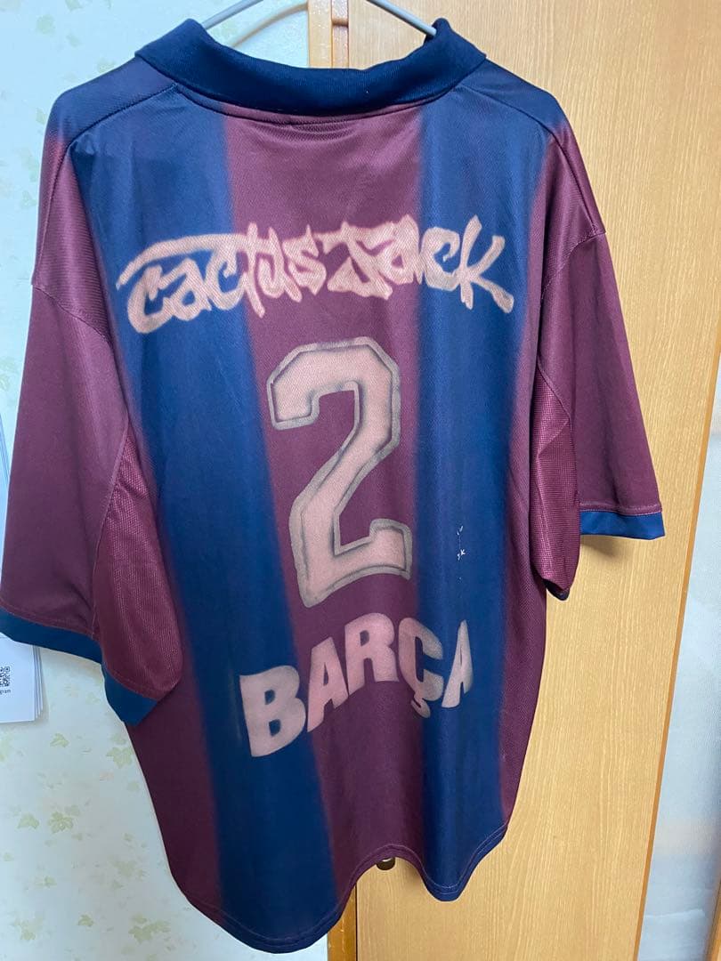 バルセロナ x トラヴィススコット　レトロジャージ (正規品)