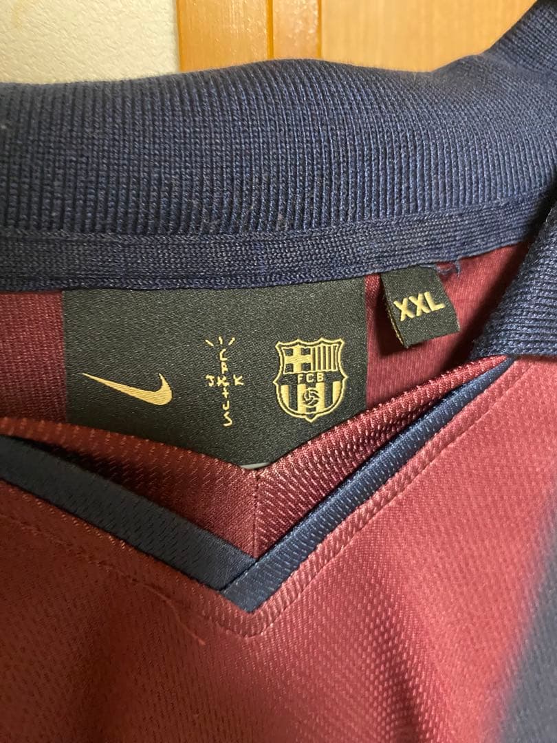 バルセロナ x トラヴィススコット　レトロジャージ (正規品)