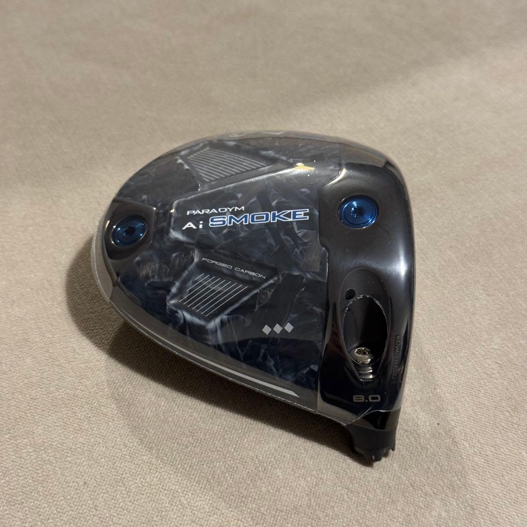 キャロウェイ Ai-SMOKE トリプルダイヤモンド 8度 ドライバー ヘッド
