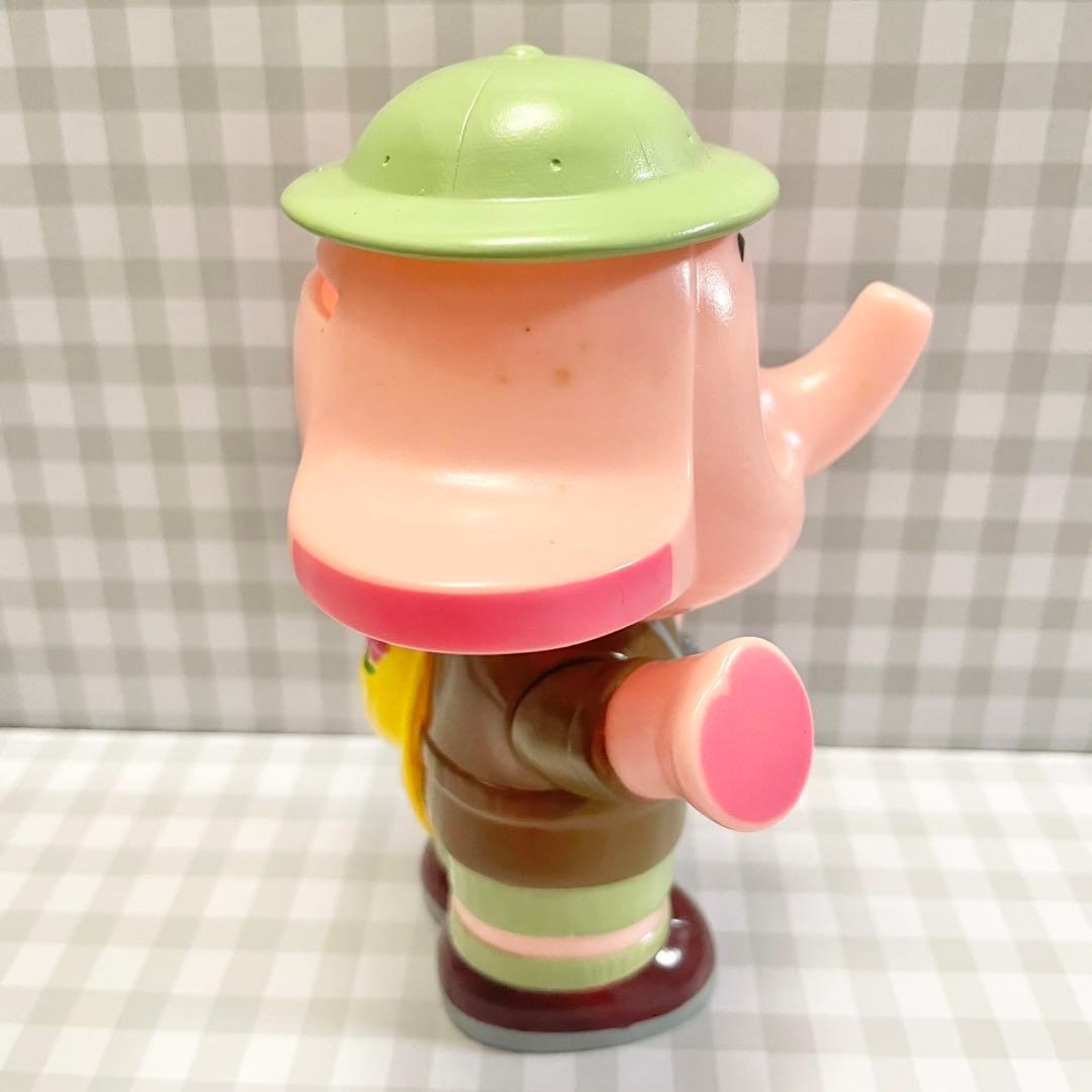 サトちゃん サトコちゃん 貯金箱 探検隊 レトロ 希少 ソフビ 佐藤製薬