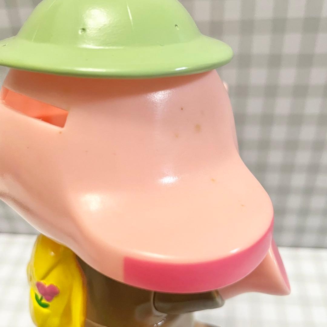 サトちゃん サトコちゃん 貯金箱 探検隊 レトロ 希少 ソフビ 佐藤製薬