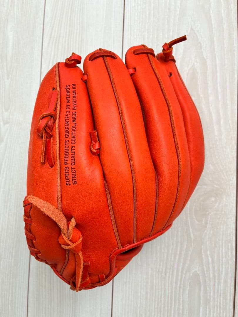 軟式　グローブ　奈良原浩　プリントサイン入