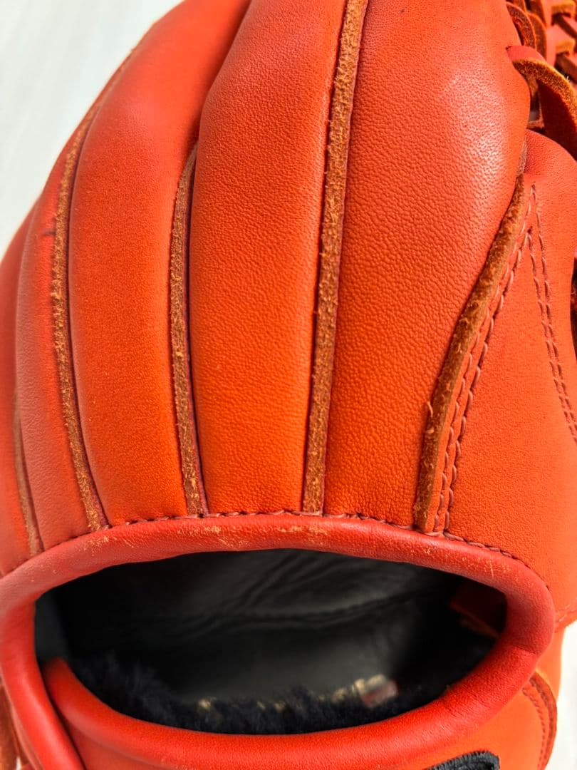 軟式　グローブ　奈良原浩　プリントサイン入