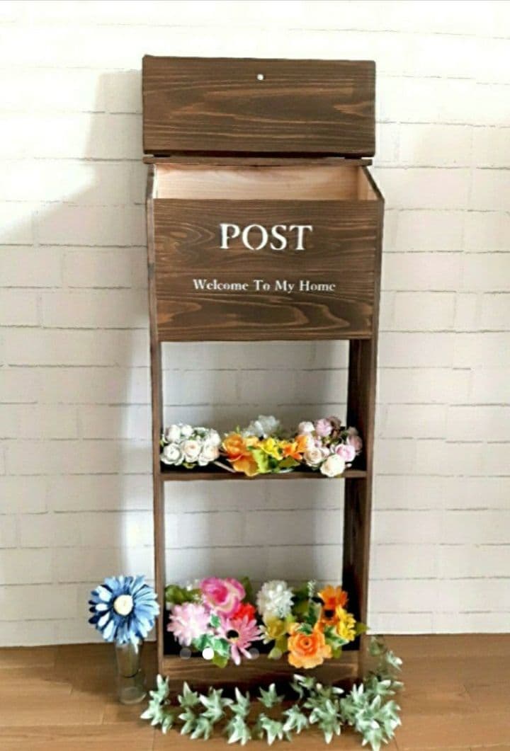 【置型】アンティークポスト(Ｌ)専用