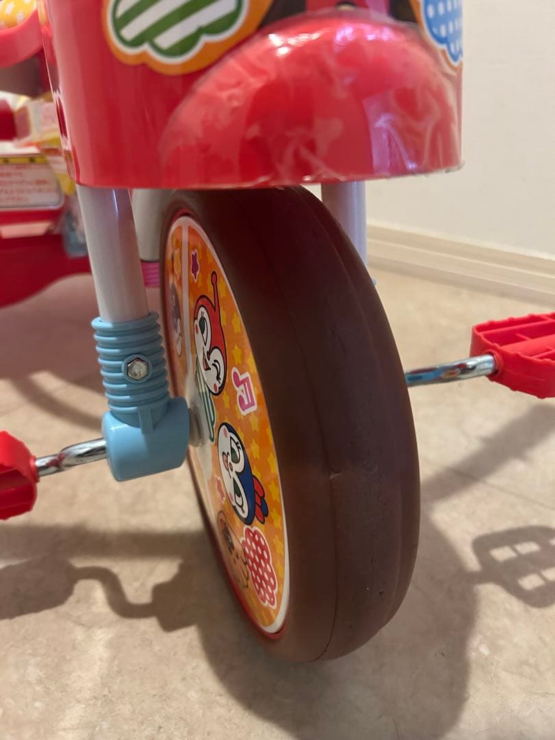 アンパンマン・折りたたみ三輪車
