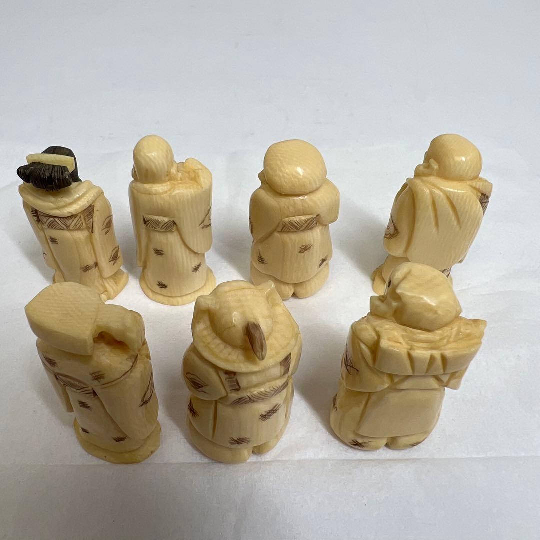 極上　七福神　共箱　75g 東K8-0111☆2F タサチ