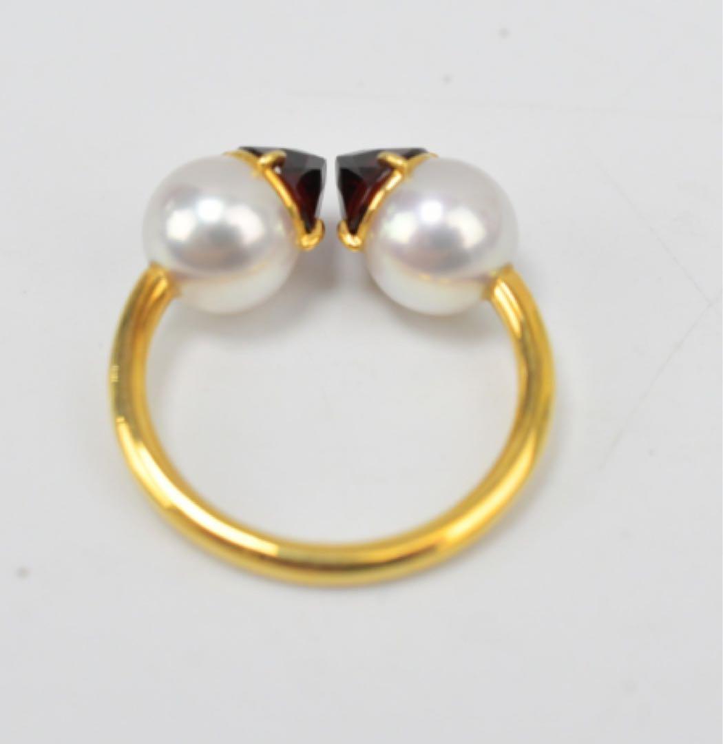 TASAKI リファインド リベリオン シグネチャーガーネットリング9号