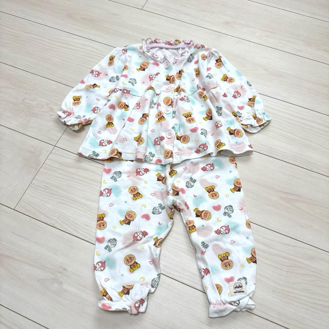 アンパンマン パジャマ 90 女の子 上下セット コキンちゃん ドキン