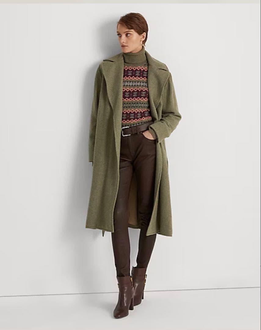 LAUREN RALPH LAUREN 現行モデル 未使用タグ付 ベルト コート