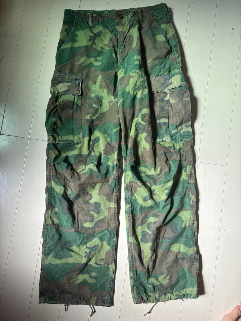 1970 U.S.ARMY ジャングルファティーグsmall-long
