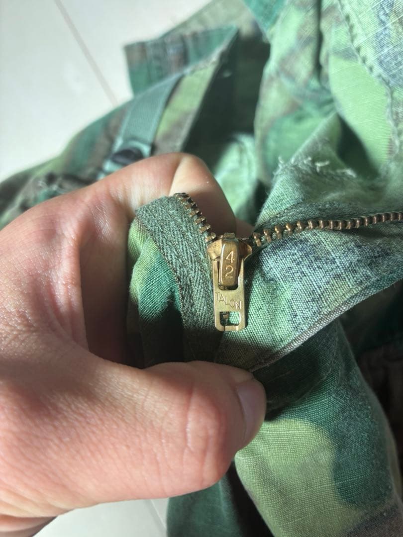 1970 U.S.ARMY ジャングルファティーグsmall-long