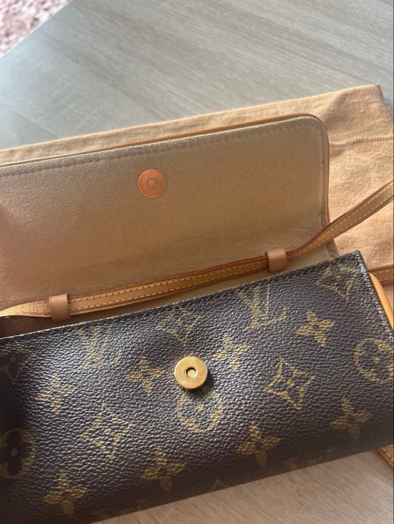 Louis Vuitton モノグラム ポシェットツインPM M51854