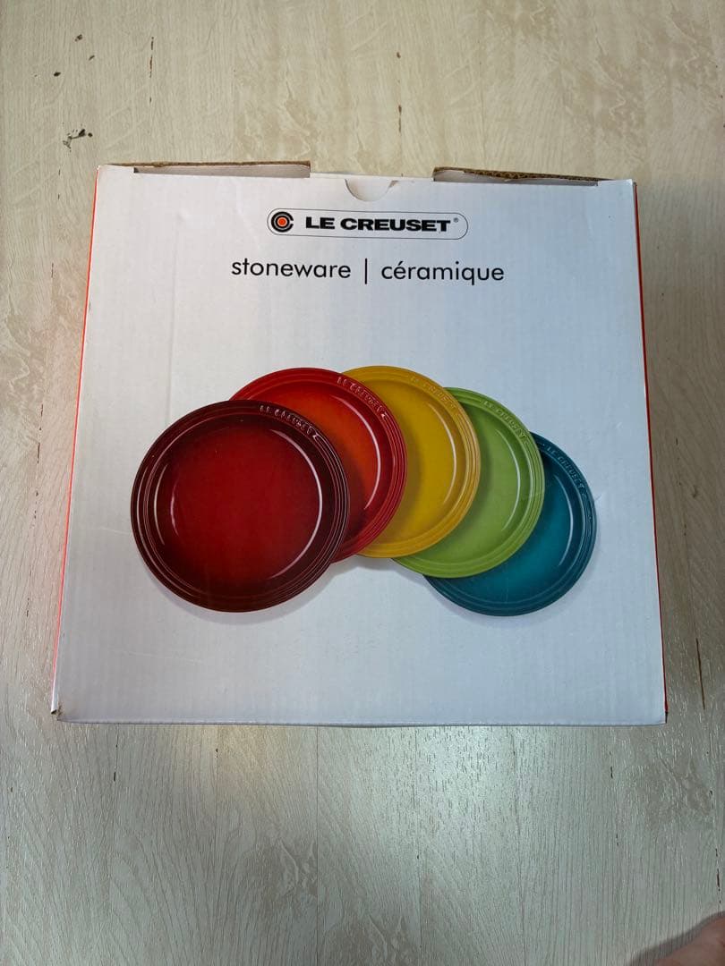 LE CREUSET ストーンウェア 丸皿 5枚セット
