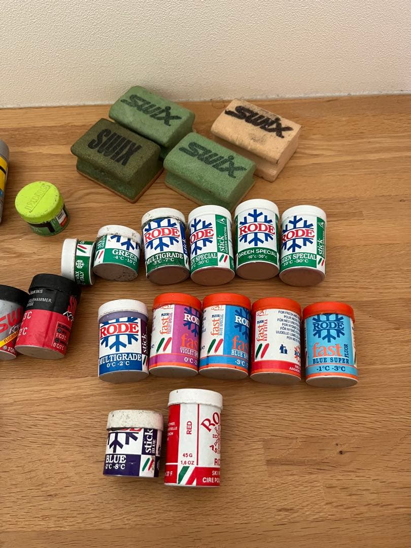 SWIX &RODE &TOKO グリップワックスセット クロスカントリースキー