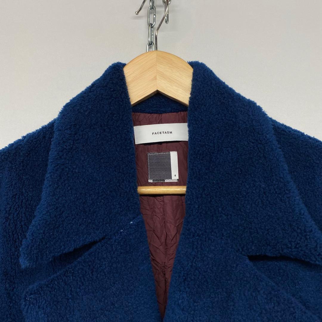 FACETASM ボアロングチェスターコート S115734989 セール ア