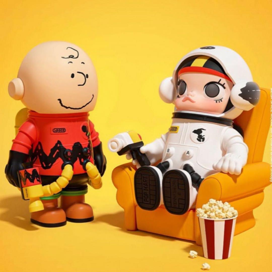 SNOOPY PEANUTS MEGA SPACE MOLLY 100% 限定 - メルカリ