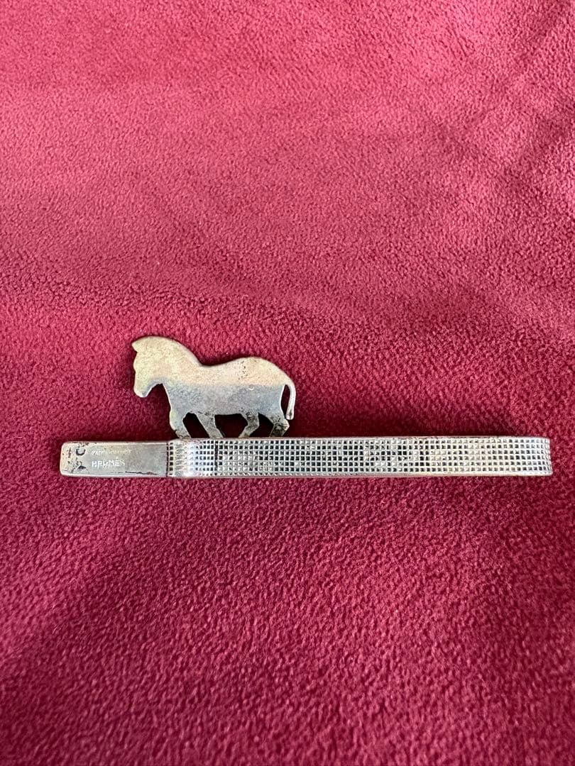 エルメスネクタイピン シルバ -925 中古