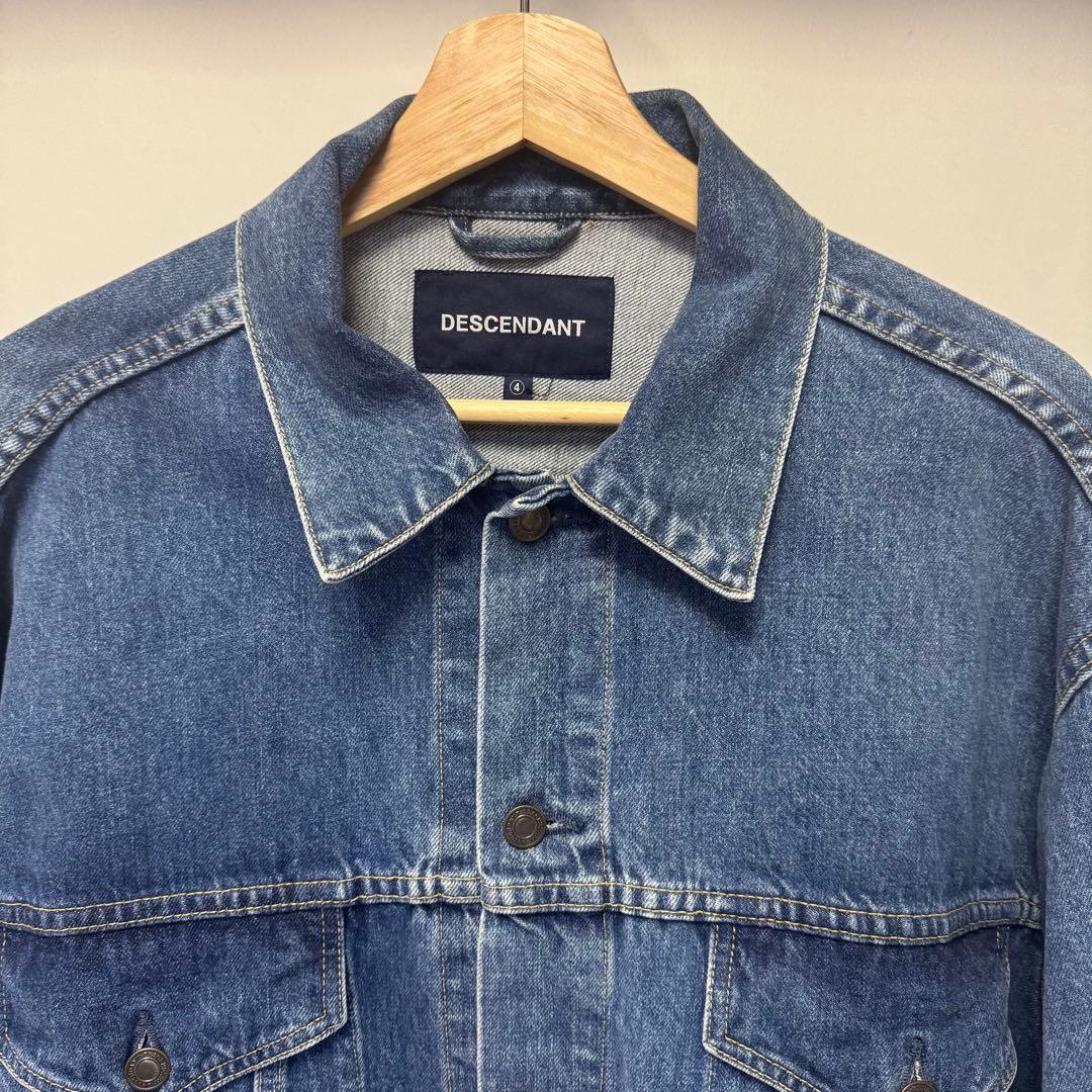 22AW DESCENDANT TEAR DENIM JACKET　デニム 4
