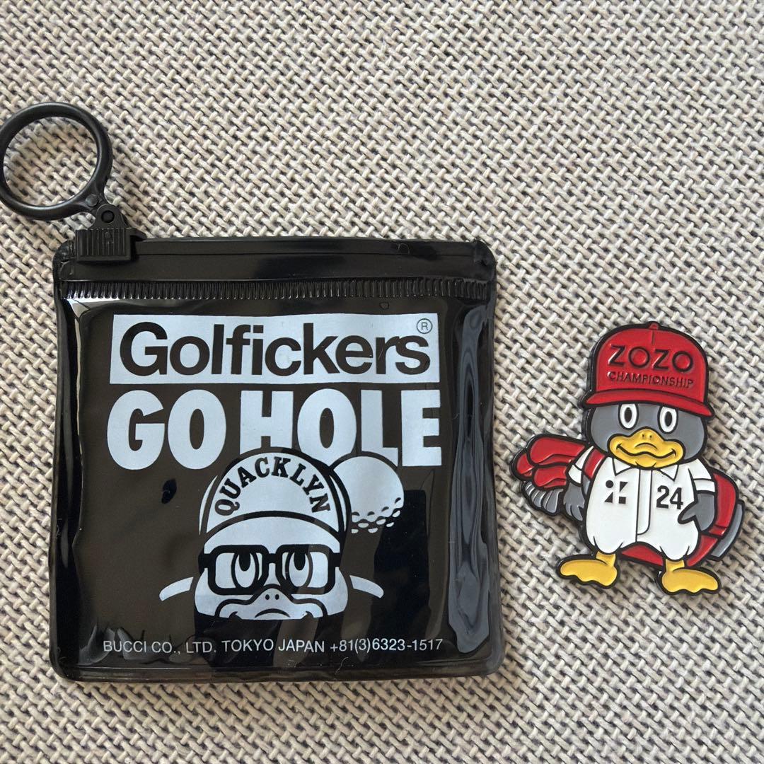 golfickersマーカー clubhausネームタグ セット 新品レアCLUBHAUS