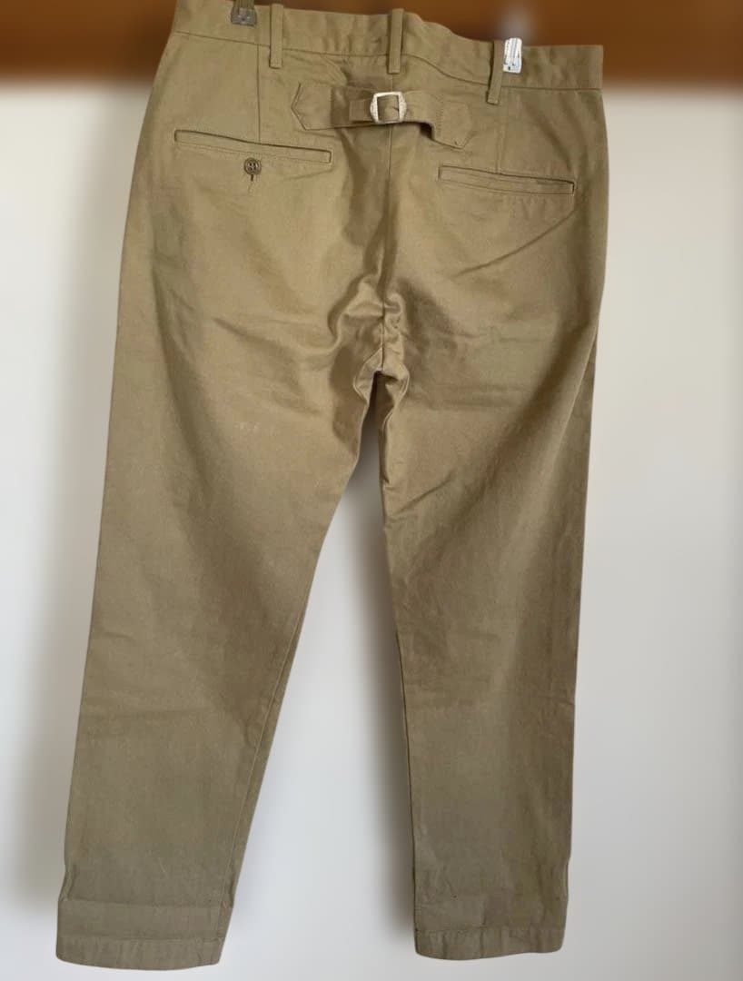 BONCOURAチノパン チノトラウザー シンチバック W31 - メルカリ