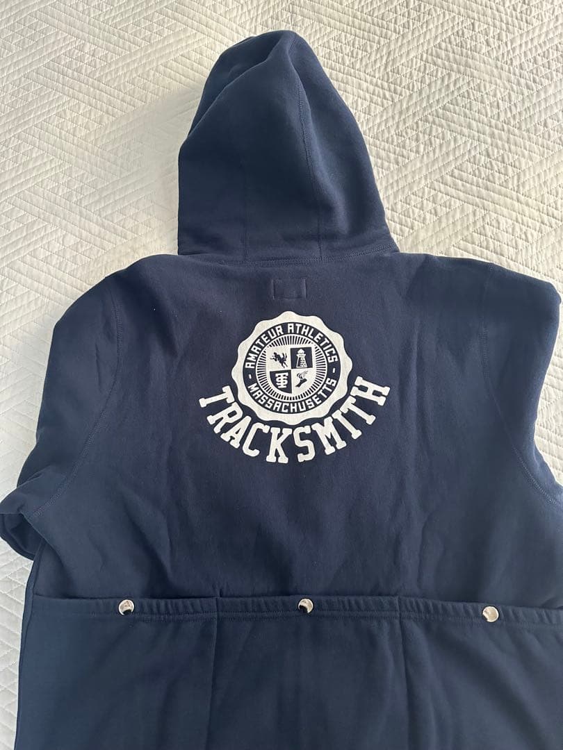 【新品】NOAH Runner Hoodie ネイビー　サイズL