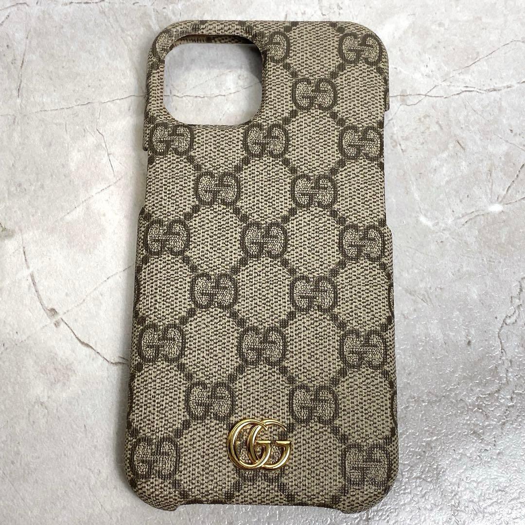未使用級　GUCCI グッチ GG iPhone15ケース