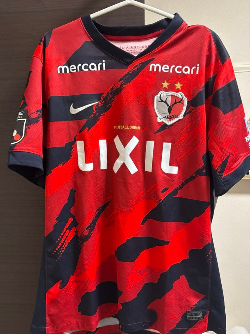 2025 2025 鹿島アントラーズ レプリカユニフォーム 鈴木優磨選手