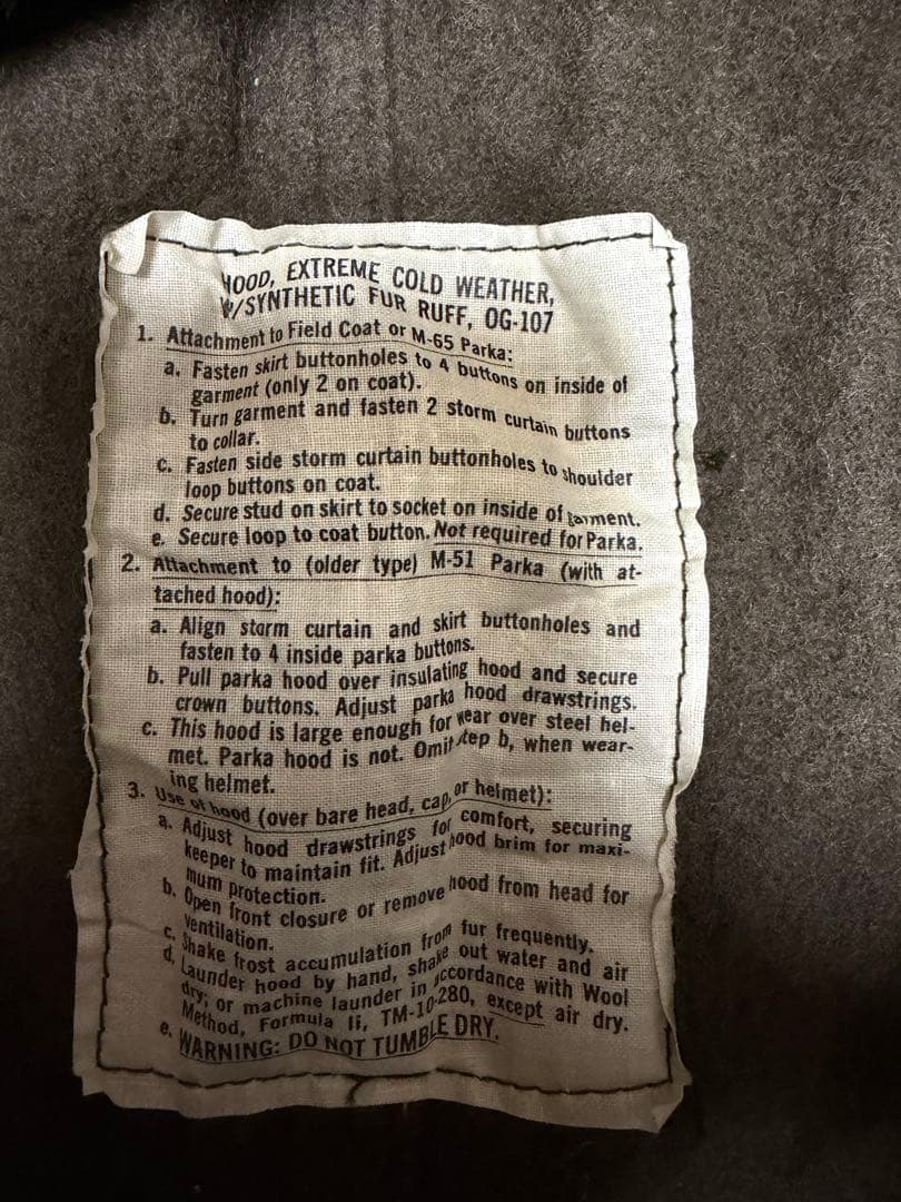 実物 Sサイズ デッドストック M-65 モッズコートフィッシュテールパーカー