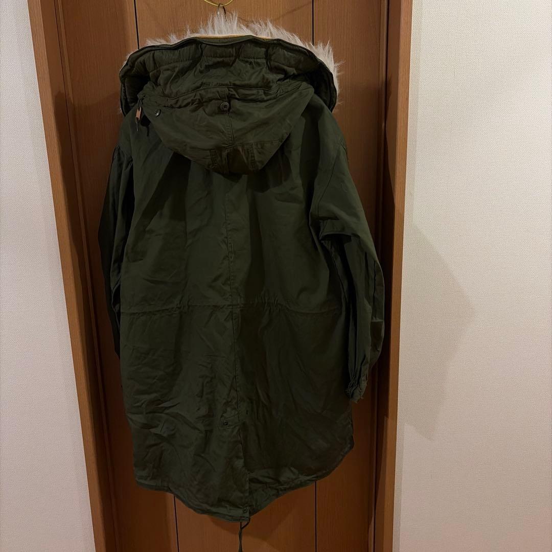 実物 Sサイズ デッドストック M-65 モッズコートフィッシュテールパーカー