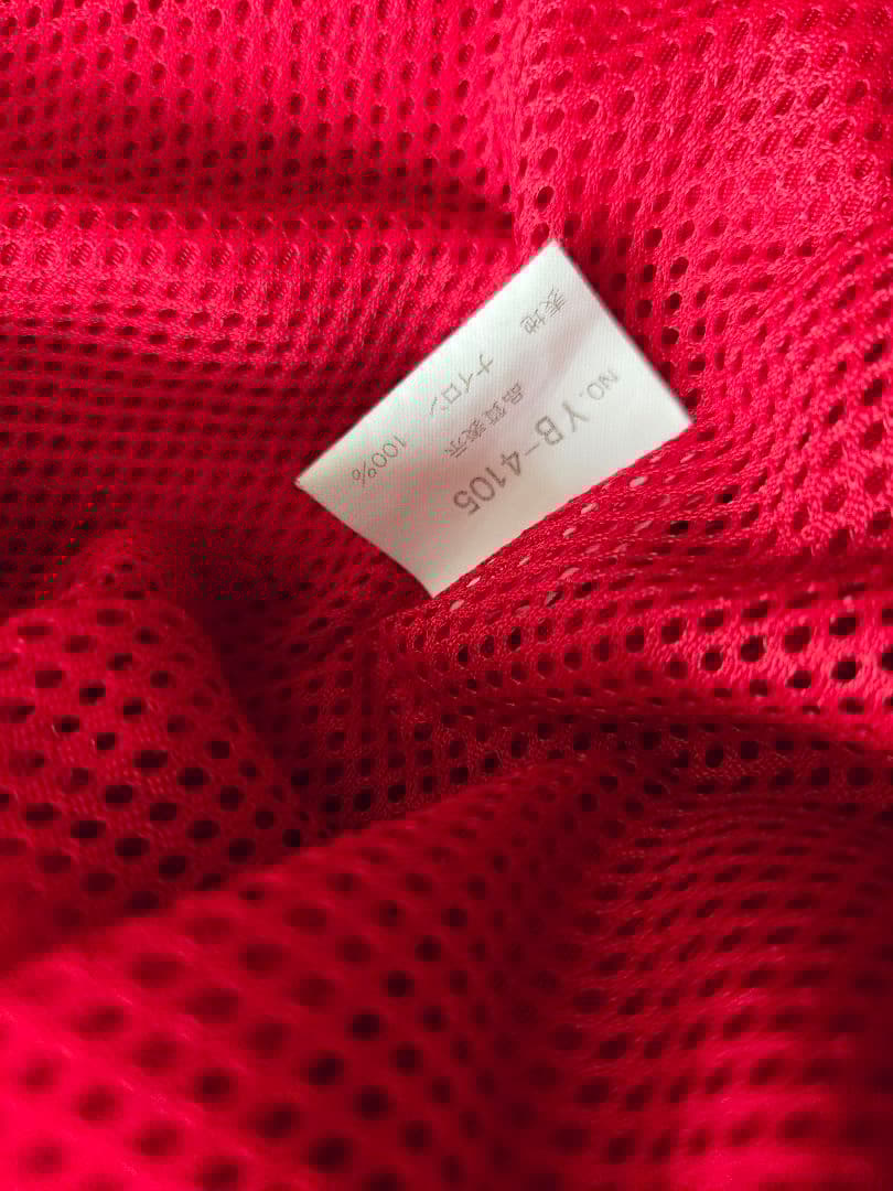 YELLOW CORN バイク用刺繍レッドジャケット