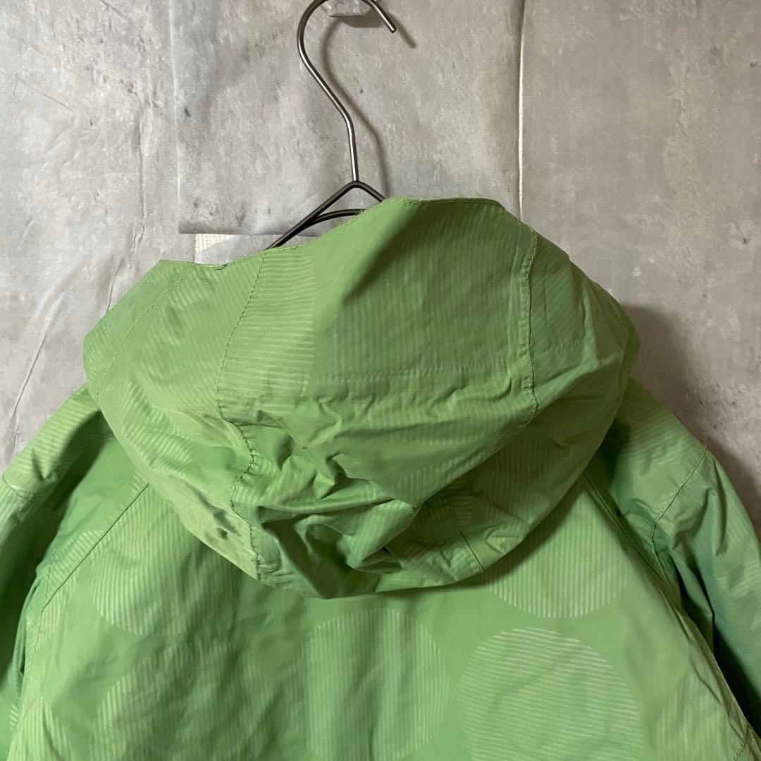 Burtonバートンスキーウェアスノーボードジャケットパーカーフード付緑グリーン