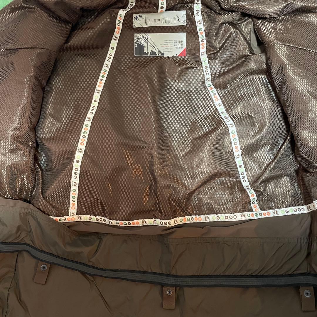 Burtonバートンスキーウェアスノーボードジャケットパーカーフード付緑グリーン